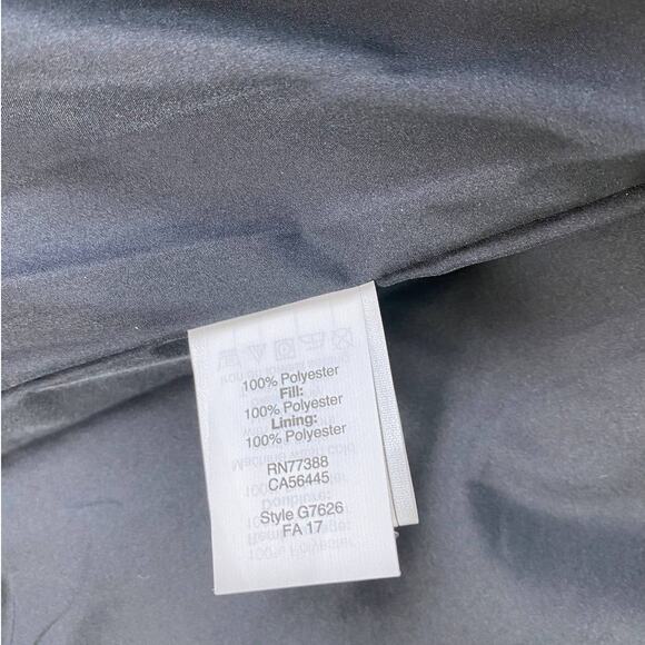 EUC J. Crew Excursion HOUNDSTOOTH Quilted Puffer Vest Gray Black Size XS - Picture 9 of 11